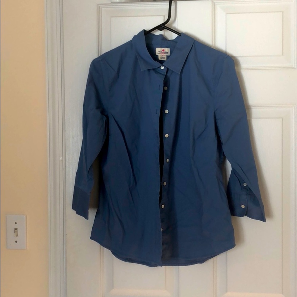 Jcrew Blue Blouse - image 1